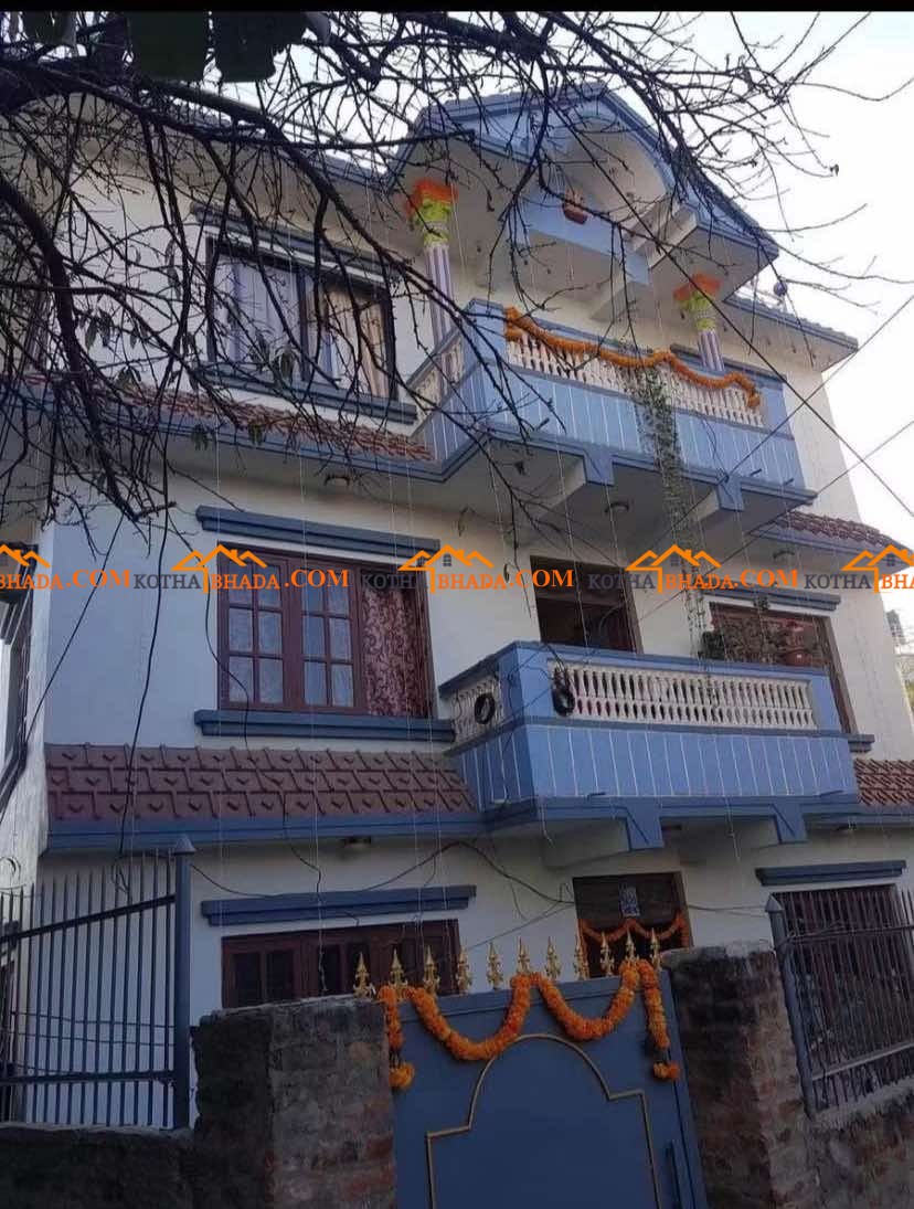 3 bedrooms, 1 kitchen, with 1 toilet and 1 washroom in Nakhudole, Bhaisepati